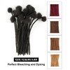 Cypsin 12inch 60 Strands 100% Human Hair Loc Extensions, 0.6cm
