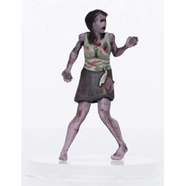 Characters of Adventure - Zombie Female Human Peasant - Plastic Miniature for D&D or Pathfinder