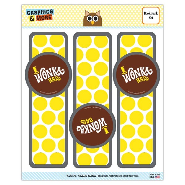 Willy Wonka and The Chocolate Factory Wonka Bar Logo Set