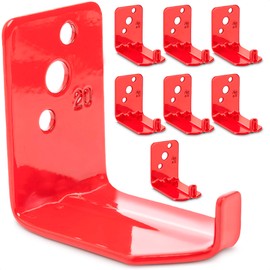 8Pcs Wall Mount for Fire Extinguisher - Fire Extinguisher Holder Wall Hook Fire Extinguisher Mounts & Brackets Mounting Bracket for Fire Extinguisher Hook - Wall Bracket for 20 Lb Extinguishers