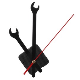 1 Set repair wrench clock Mute movement pointer supplies wall clock Accessories Fashion plastic mechanical wooden Watch accessories sports record colored needles set 35c suite