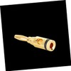 Gatuida 24pcs Gold Plated Banana Plugs Connector for Speakers and