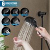 gotonovo Round Shower System 10 Inch High Pressure Rain Showerhead