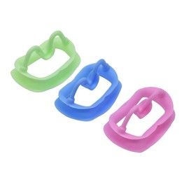 Zahn-Wangenaufroller, weiches Silikon zur Zahnaufhellung, 3 Stück, bunter Mundöffner, Blanqueamiento Zahnlippenaufroller, kiefergerechtes Zubehör, Zungenschutz