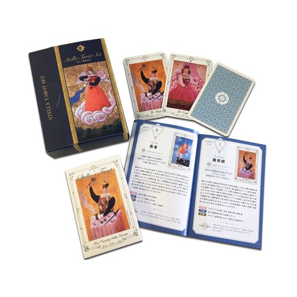 Stella Tarot Cards, Divination, 78 Pieces, Tarot Set, Stella Kaoruko Original Tarot Card Set