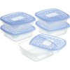 Curver 00469-862-00 Take-Away food storage container, Set of 5, 0.6