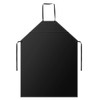 Supvox Waterproof Unisex Heavy Duty Apron for Butchers Kitchen (Black)
