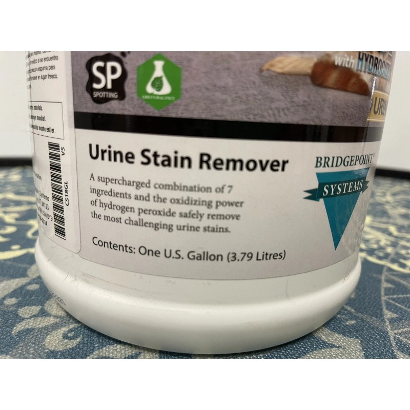 Bridgepoint Professional Urine And Stain Remover With Hydrocide, 1 Gallon,