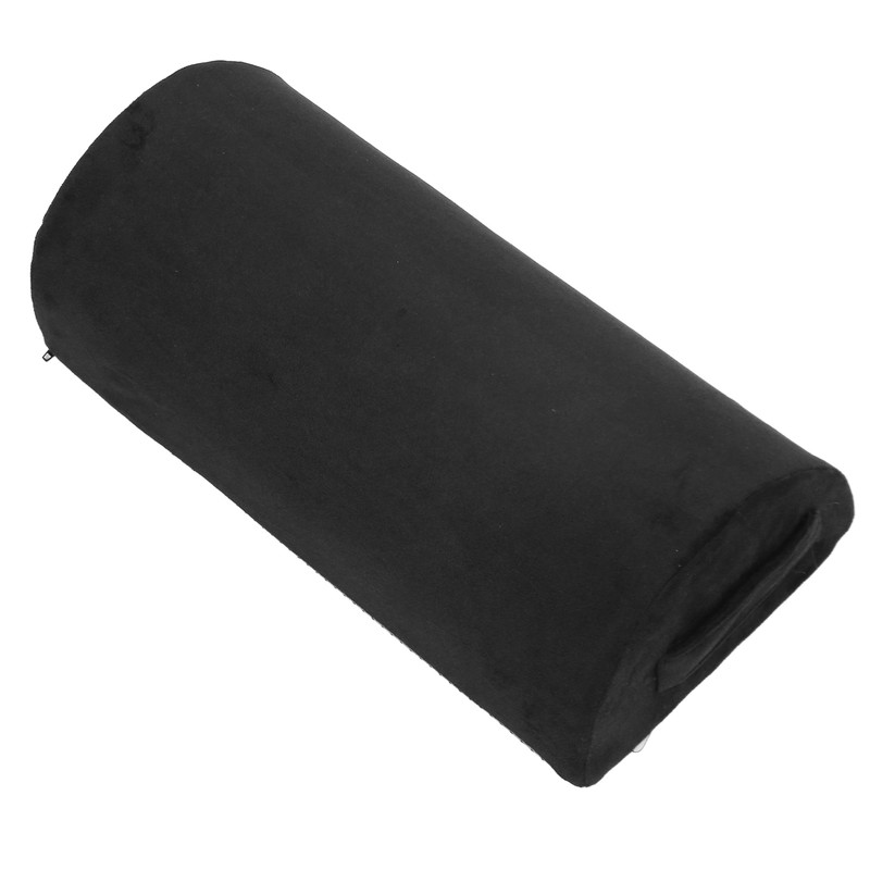Half Moon Pillow Black Ankle Knee Neck Lumbar Support Cushion
