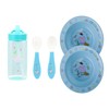 Toddler Cutlery Set, Square Straw Sipper 420ml, Fork & Spoon,