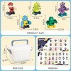 TEMI Magnetic Robot Toy for 3-5 Years Old Monster Blocks,