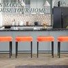 Bifaunvogel Bar Stool Cover Rectangle Set of 4 Velvet Stretch