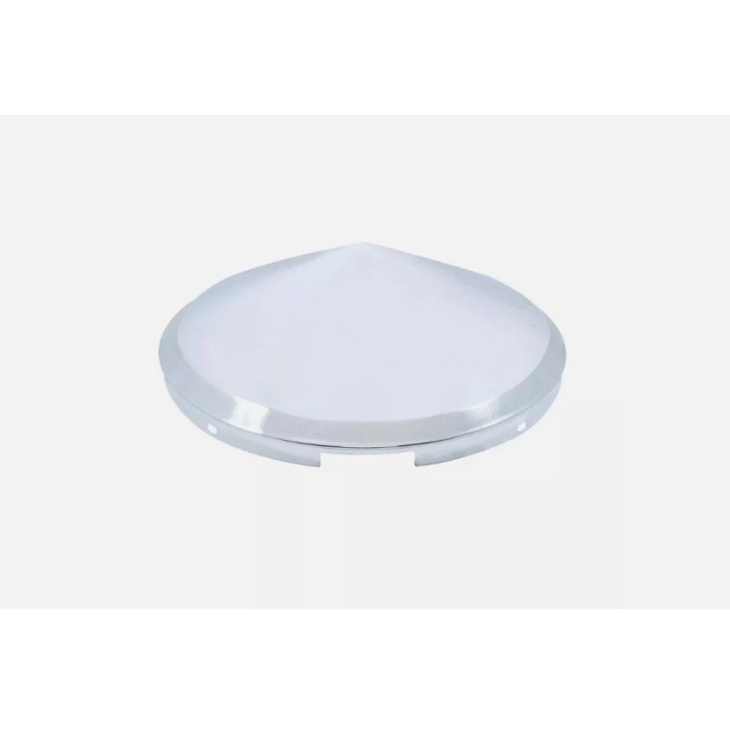 Aftermarket 4 Notch Front Hub Cap Stainless Steel Fits Mack