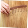 FOMIYES Sandalwood Massage Comb for Women Handcrafted Detangler for Scalp