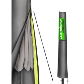 Menz Parasol Cover for 2 to 4 m - 420D Oxford Fabric Parasol Cover, Waterproof, UV-Resistant, Windproof, Garden Cover, Anthracite