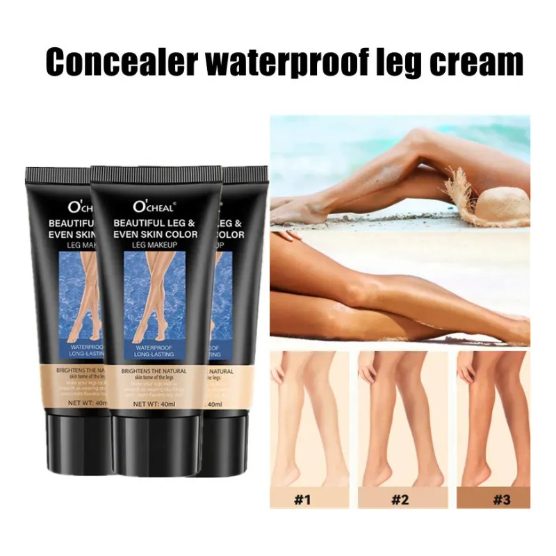 Crema Autobronceadora Para Piernas, Impermeable