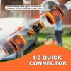 4 Piece Hose Coupling Set, Hose Connector 13 mm with