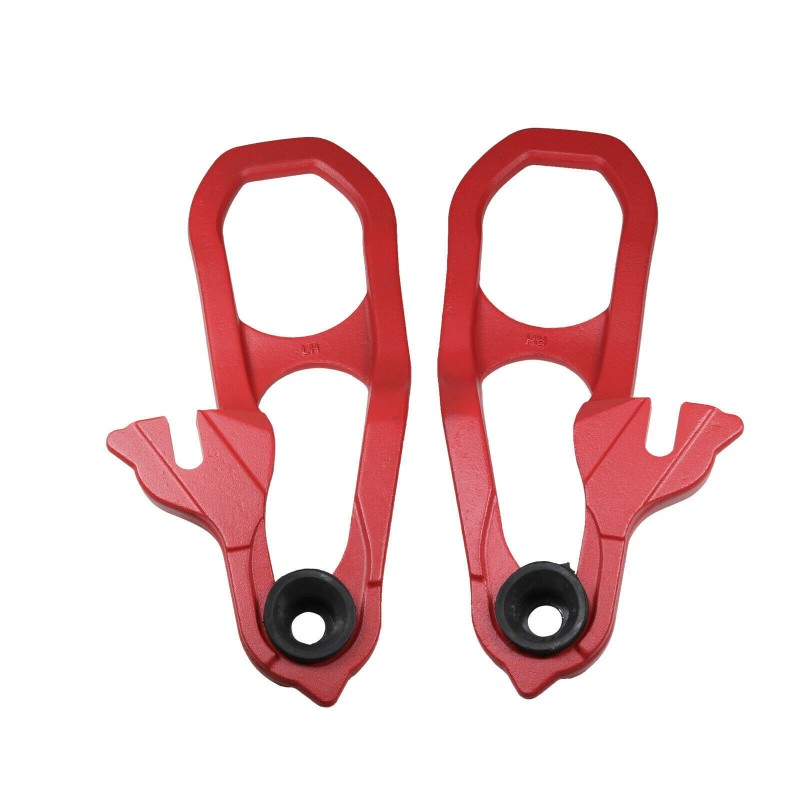 Autopartszone Red Heavy Duty Front LH & RH Tow Hook