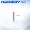 sourcing map 200Pcs 1.5 mm x 8 mm Dowel Pins,