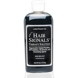 Copper Peptides for Hair Loss Hair Signal Solution by Dr. Pickart 4 oz.