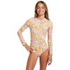 Billabong Girls' Sunbeams Forever Bodysuit, Multi, 6