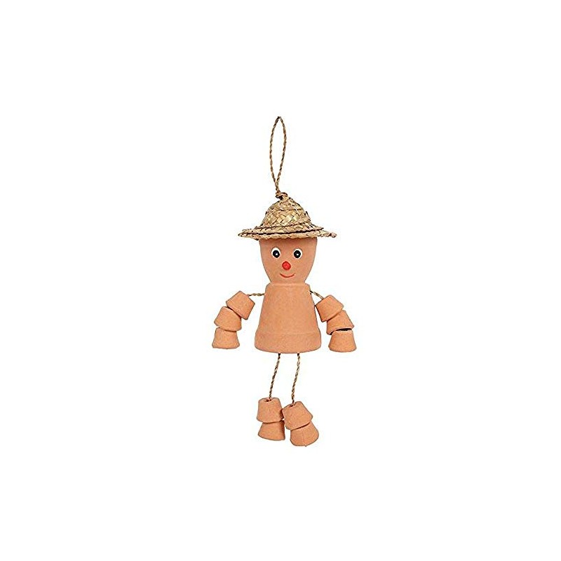Small Terracotta Pot Man