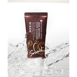 MIZON Full Korean Skincare Set Allin1 Snail Repair Cream Snail Repair Intensive Ampoule Snail Repairing Foam Cleanser and Snail Repair Eye Cream