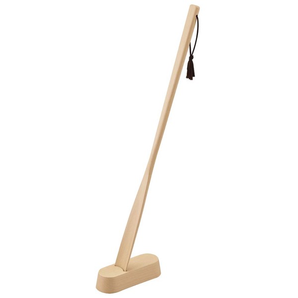 Alphax 908746 Shoehorn Wood Grain Shoehor: 23.6 x 1.6 inches (60 x 4 cm), Stand: 6.3 x 2.4 x 1.4 inches (16 x 6 x 3.5 cm), Shoehorn 23.6 inches (60 cm), Oval Stand Included
