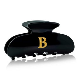 Fohufo Initial Cute Hair Clips - Tortoise Shell Letter Elegant Hair Claw Clips, Fashion Glitter Claw Clips Durable Hair Clips, Wedding Gift, Bridesmaid Gifts, Birthday Gifts, Christmas Gift, Letter K