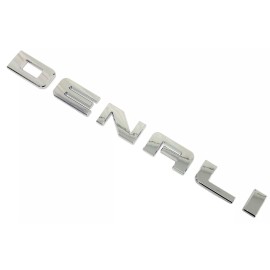 Unbranded 1PC CHROME DENALI REPLACEMENT FOR GMC ACADIA TERRAIN REAR TAILGATE EMBLEM BADGE