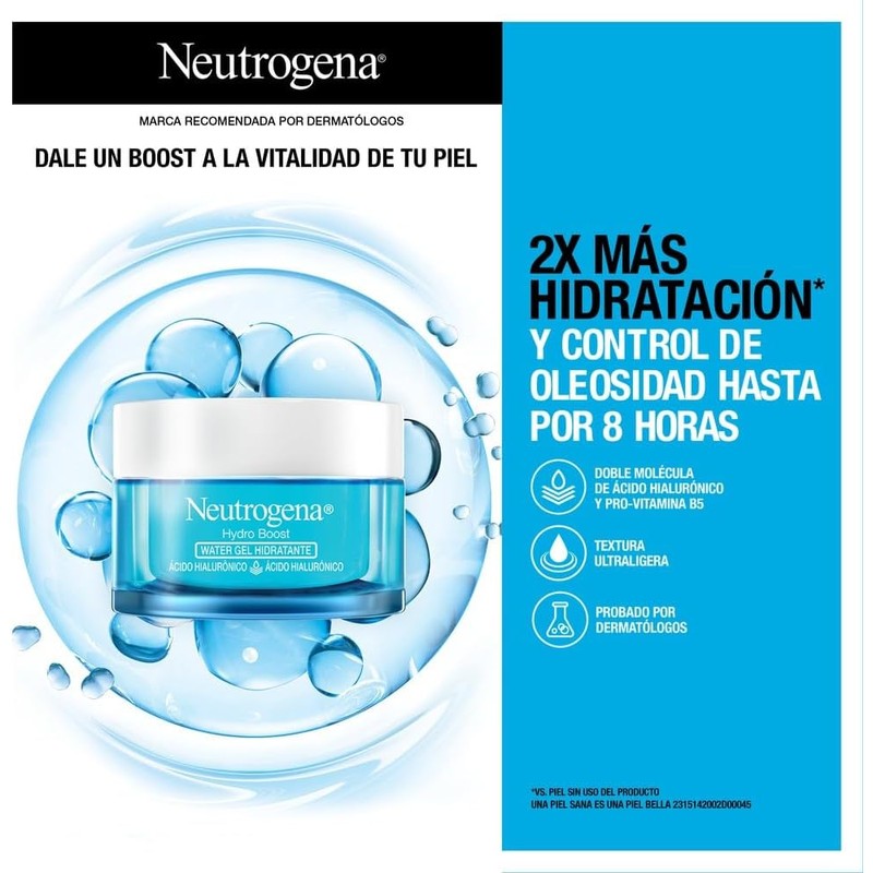 NEUTROGENA Hidratante Facial Hydro Boost Water gel 50 g