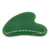 Guasha De Cuarzo Verde Masaje Facial Y Drenaje Linfático