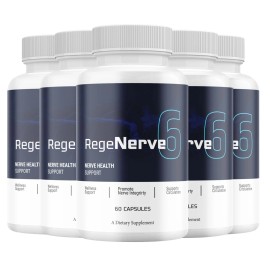 Unbranded (5 Pack) RegeNerve6 Nerve Health, Rege Nerve 6 Nootropic Formula