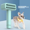 Electric Pet Grooming Brush USB Wireless Charging 3 Speeds Adjustable