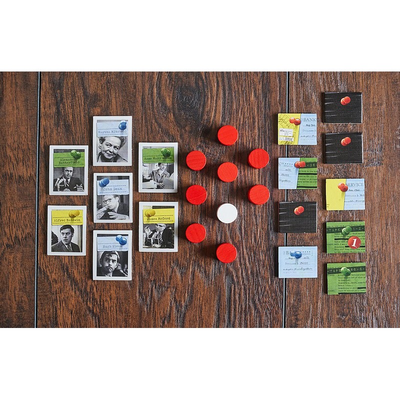 Capstone Games: Watergate, Strategy Board Game, History of Watergate Included,