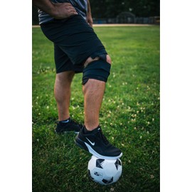 Knee Brace with Active Compression and Support, BACK 2 NORMAL, Lateral & Medial Support for An Active Lifestyle