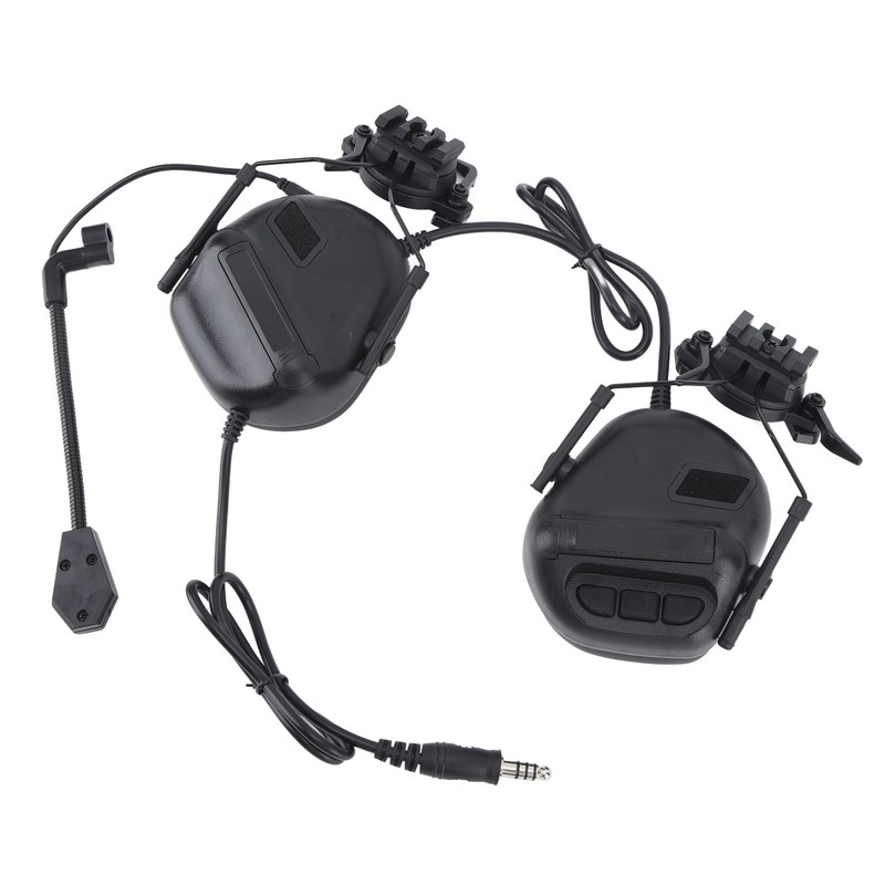 Shooting Headset Shooting Earmuffs Ear Hearing Protection Headphones Sound Amplification