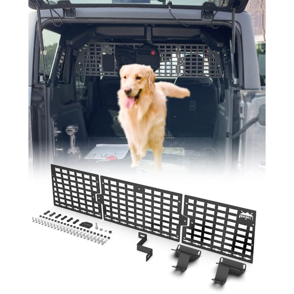 Broaddict Pet Divider Molle Storage fit for Ford Bronco 4dr