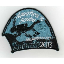 Boy Scout 2013 National Jamboree Tent Patch Nature Aquatics & Scuba