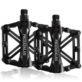 PROZADALAN Bicycle Pedals, 9/16 Inch Bicycle Cycling Bike Pedals, Sealed Anti-Slip Durable, For Universal BMX Mountain Bike Road Bike Trekking Bike