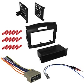 CACHÉ KIT301 Bundle with Car Stereo Installation Kit for Honda CRV 2012 – 2016 in Dash Mounting Kit, Antenna, and Harness for Single/Double Din Radio Receivers (4 Item)