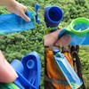 ShiWuYou Pack of 2 Foldable Water Bottles, 700 ml Foldable