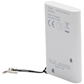 Faac 787007 XT2 433 SLH 2-Kanal-Sender, Fernsteuerung, Gate-Automation, 433 MHz, Weiß