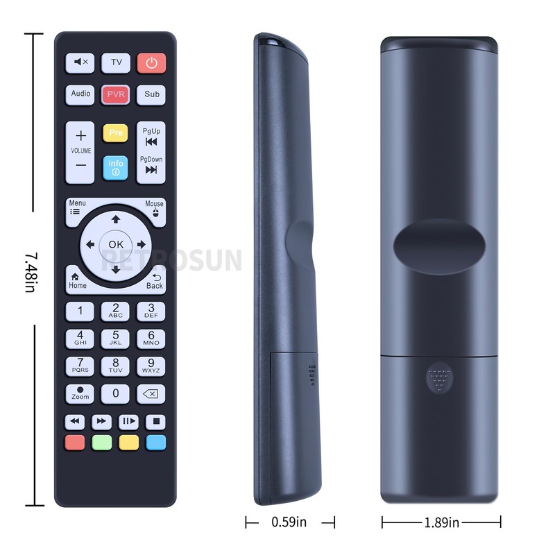 New Replacement Remote Control for MAX TV Gold 5G Plus,