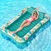 Inflatable Tanning Pool Lounger Float, Stonful 75" x 51" Pool