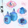 OAJ たまごっちパラダイス ケース / 透明 PC 保護ケース 交換キャップ付き ネックストラップ付属 全方位保護（本体別売）-