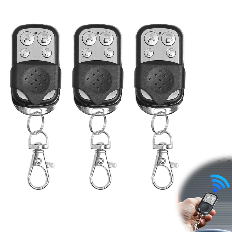 2 Pieces Universal Garage Door Opener Remote 433.92 MHz Fixed