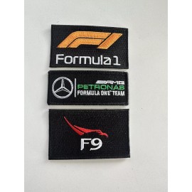 3 Pack Ultimate F1 Patch combo MERCEDES PETRONAS FORMULA F1 RACING Iron-on PATCH