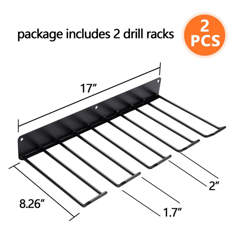 UU-Major Drill Holder Wall Mount,Power Tool Organizer,Heavy Duty Garage Tool