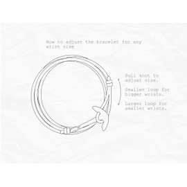 Anchor Rope Bracelet for Men & Women Made from Stainless Steel and Durable Rope - Adjustable - Handmade in The UK - (Forest Green & Silver)